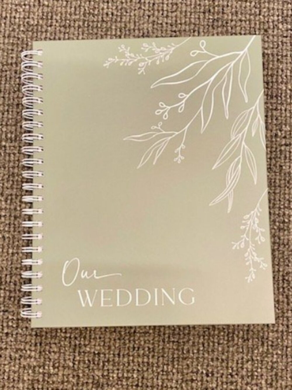New! Beautiful Minimalistic Wedding Planner Book Organizer / Zicoto Amazon Brand